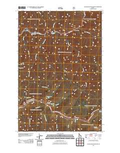 Coolwater Mountain 2011 topographic map thumbnail