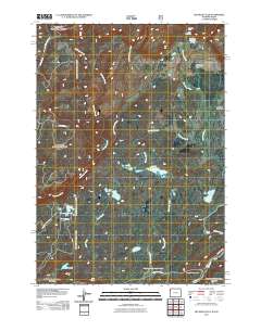 Bechler Falls 2011 topographic map thumbnail