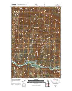 Calder 2011 topographic map thumbnail
