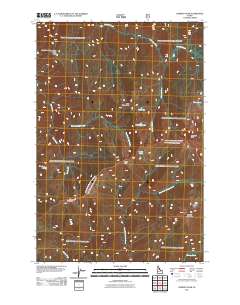 Chimney Peak 2011 topographic map thumbnail
