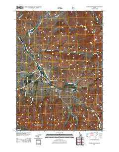 Copper Basin Knob 2011 topographic map thumbnail