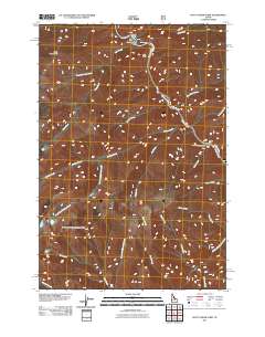 Butts Creek Point 2011 topographic map thumbnail