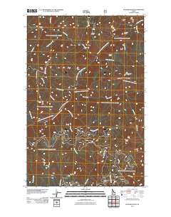 Buzzard Roost 2011 topographic map thumbnail