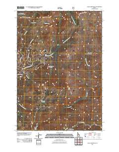 Gold Fork Rock 2011 topographic map thumbnail