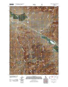 Donkey Creek 2011 topographic map thumbnail