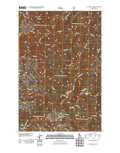 Elizabeth Lake 2011 topographic map thumbnail