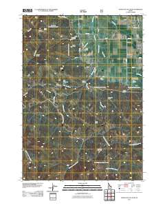Fourth of July Peak 2011 topographic map thumbnail