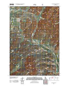 Elk Meadow 2011 topographic map thumbnail