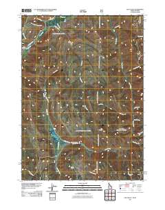 Elk Valley 2011 topographic map thumbnail