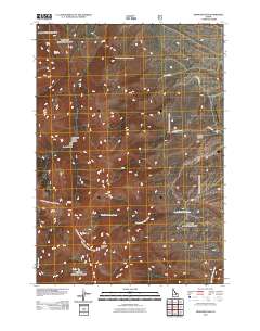 Diamond Peak 2011 topographic map thumbnail