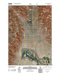 Dickey Peak 2011 topographic map thumbnail