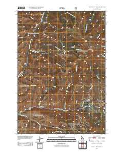 Council Mountain 2011 topographic map thumbnail
