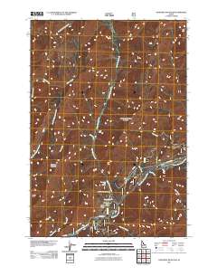 Eightmile Mountain 2011 topographic map thumbnail