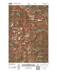 Fenn Mountain 2011 topographic map thumbnail