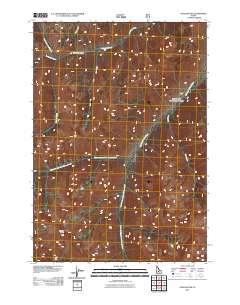 Galena Peak 2011 topographic map thumbnail