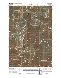 Dixie 2011 topographic map thumbnail