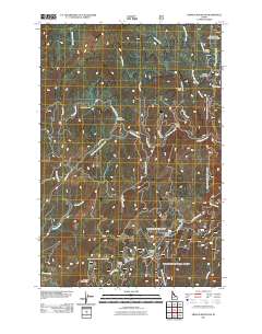French Mountain 2011 topographic map thumbnail