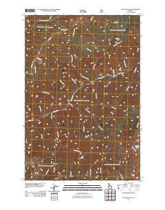 Fog Mountain 2011 topographic map thumbnail