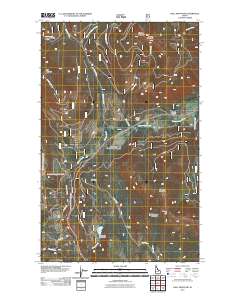 Hall Mountain 2011 topographic map thumbnail