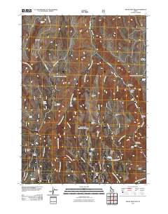 Grand View Peak 2011 topographic map thumbnail