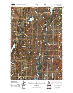 Granite Lake 2011 topographic map thumbnail
