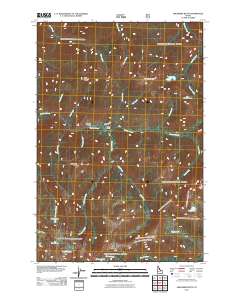 Greenside Butte 2011 topographic map thumbnail