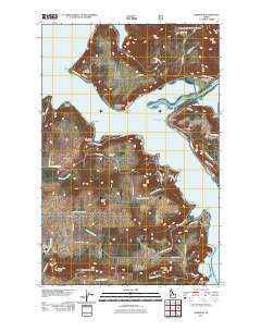 Harrison 2011 topographic map thumbnail