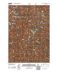 Hoodoo Meadows 2011 topographic map thumbnail