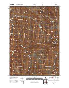 Herd Lake 2011 topographic map thumbnail
