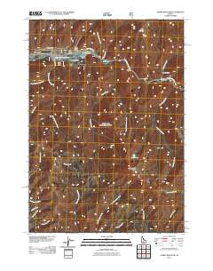 Jumbo Mountain 2011 topographic map thumbnail