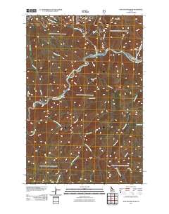 Junction Mountain 2011 topographic map thumbnail