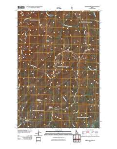 Green Mountain 2011 topographic map thumbnail
