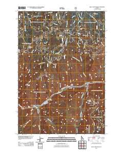 Kelly Mountain 2011 topographic map thumbnail