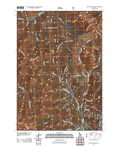Iron Creek Point 2011 topographic map thumbnail
