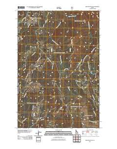 Iron Mountain 2011 topographic map thumbnail