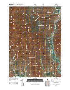 Haystack Mountain 2011 topographic map thumbnail