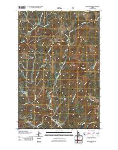 Headquarters 2011 topographic map thumbnail