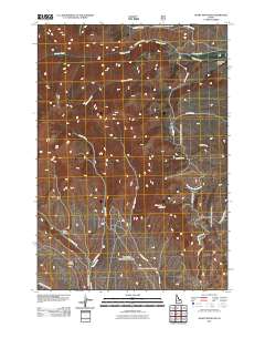 Heart Mountain 2011 topographic map thumbnail