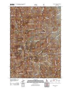 Grouse Peak 2011 topographic map thumbnail