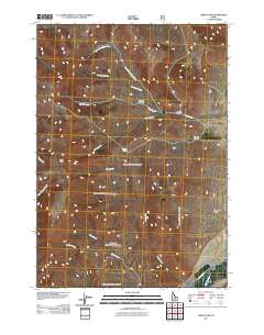 Jerry Peak 2011 topographic map thumbnail