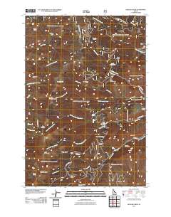 Kessler Creek 2011 topographic map thumbnail