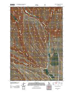 Indian Creek 2011 topographic map thumbnail