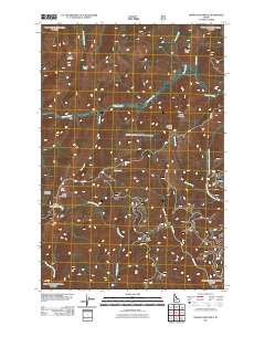 Indian Postoffice 2011 topographic map thumbnail