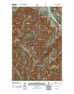 Derr Point 2011 topographic map thumbnail