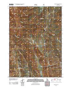 Meade Peak 2011 topographic map thumbnail