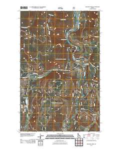 Meadow Creek 2011 topographic map thumbnail