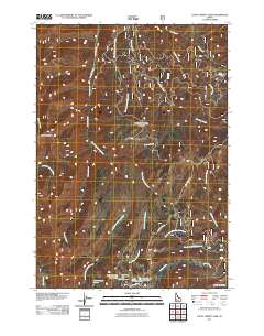 Little Trinity Lake 2011 topographic map thumbnail