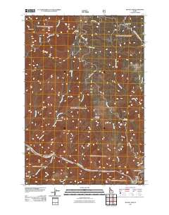 Mackay Bar 2011 topographic map thumbnail