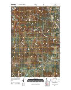 Lindstrom Peak 2011 topographic map thumbnail