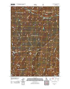 Liz Butte 2011 topographic map thumbnail